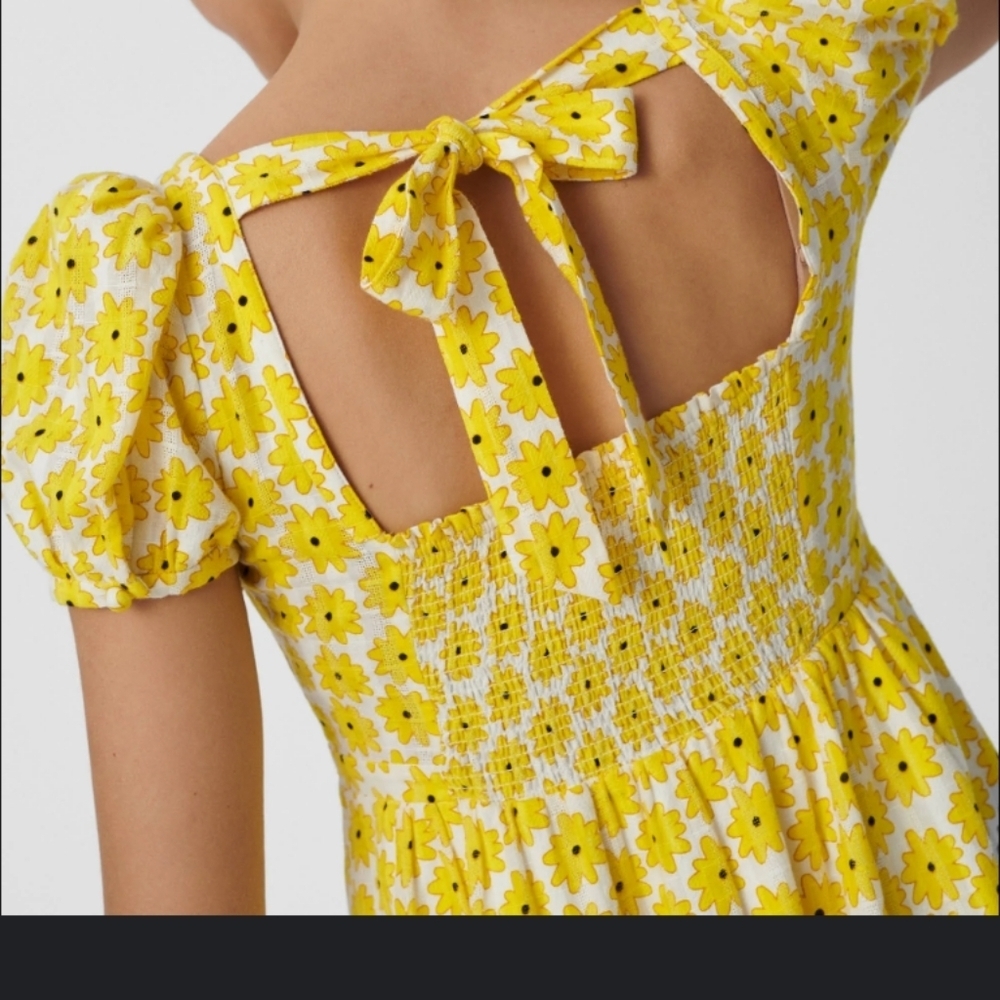 Diane Von Furstenberg Poppy Maxi Dress In Daisy Dot - Picture 10 of 12